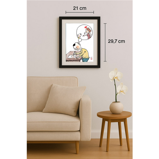 Mehrdad Samadi Zakaria 29x21cm Original Cartoon BOD00001