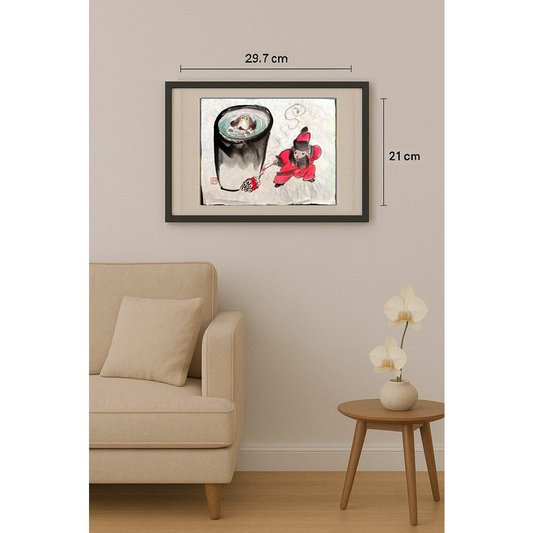 Mehrdad Samadi Zakaria 29x21cm Original Cartoon BOD00001