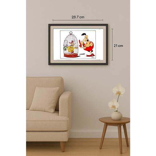 Mehrdad Samadi Zakaria 29x21cm Original Cartoon BOD00001