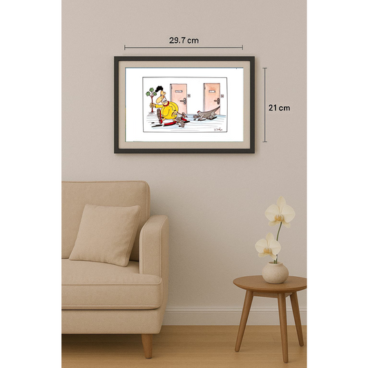 Mehrdad Samadi Zakaria 29x21cm Original Cartoon BOD00001