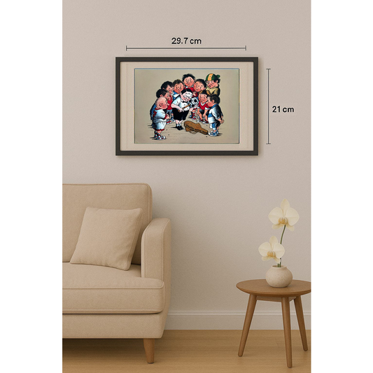 Yuriy Kosobukin 29x21cm Original Cartoon BOD00300