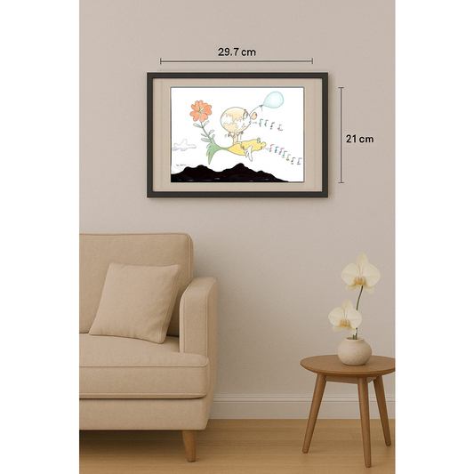 Clever Stranger 29x21cm Original Cartoon BOD00353