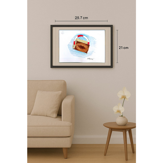 Zülküf Aba 29x21cm Orijinal Karikatür BOD00458