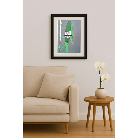 Osmancan Kaya 43x30cm Orijinal Karikatür BOD00564