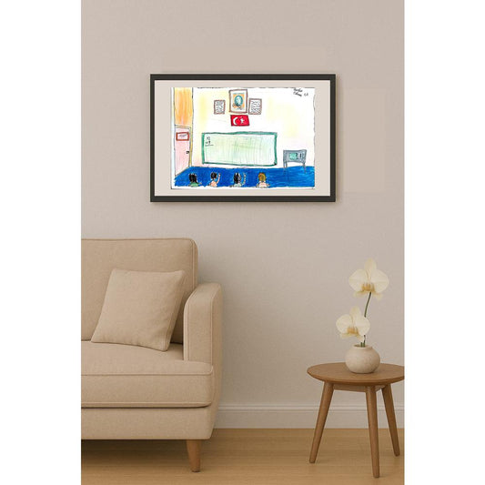 Berfin Tolmaç 29x21cm Orijinal Karikatür BOD00597