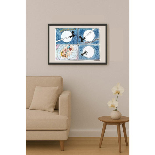 Ali Kerem Atalay 29x21cm Orijinal Karikatür BOD00663