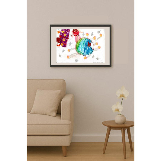 Büşra Ecem Çelik 29x21cm Orijinal Karikatür BOD00672