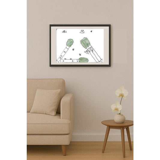 Pelin Er 29x21cm Orijinal Karikatür BOD00792