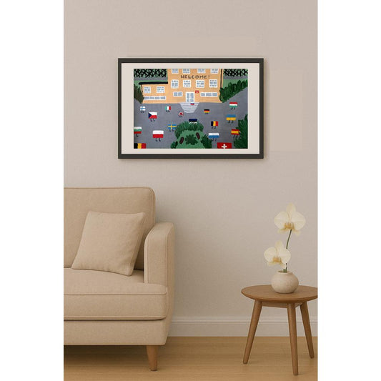 Paulina Ferfet 43x30cm Orijinal Karikatür BOD01040