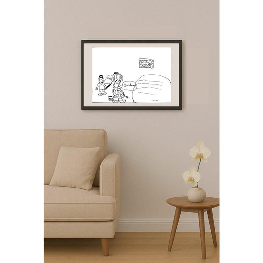 Ayça Su 29x21cm Orijinal Karikatür BOD01372