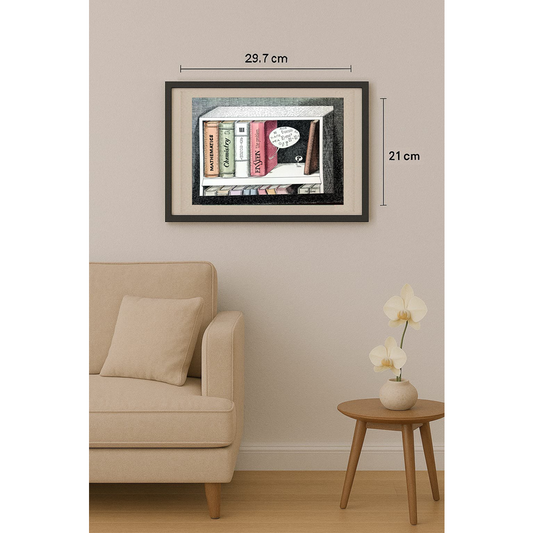 Paternoster Robert 29x21cm Orijinal Karikatür BOD01806
