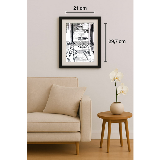 Julije Jelaska 29x21cm Orijinal Karikatür BOD01893