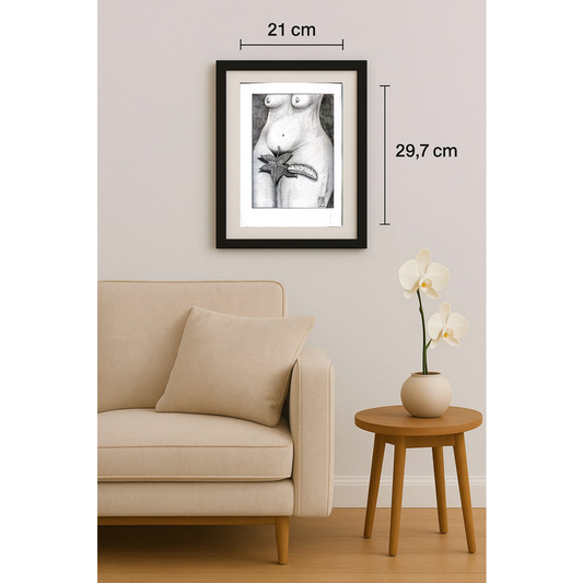 Mihai Pinzaru 29x21cm Orijinal Karikatür BOD01899