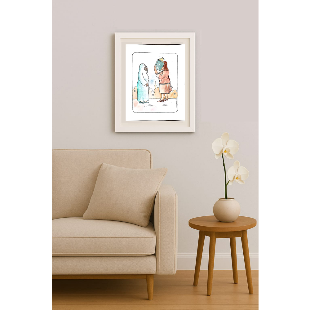 Tode Blazevski 35x25cm Orijinal Karikatür BOD02036