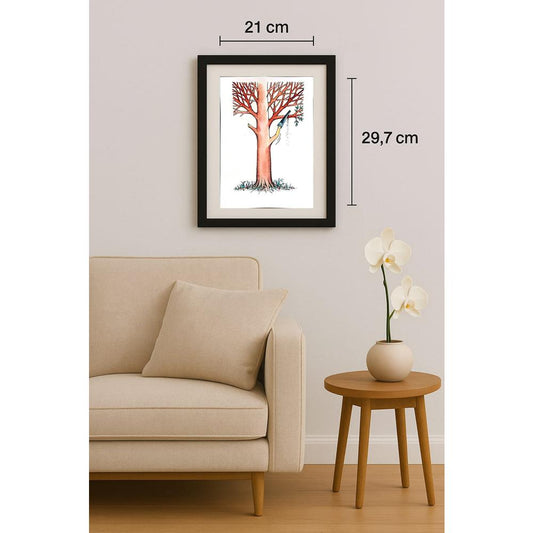 Vladimiras Beresniovas 29x21cm Orijinal Karikatür BOD02584