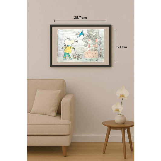 Ladnov Kolya 29x21cm Orijinal Karikatür BOD02703