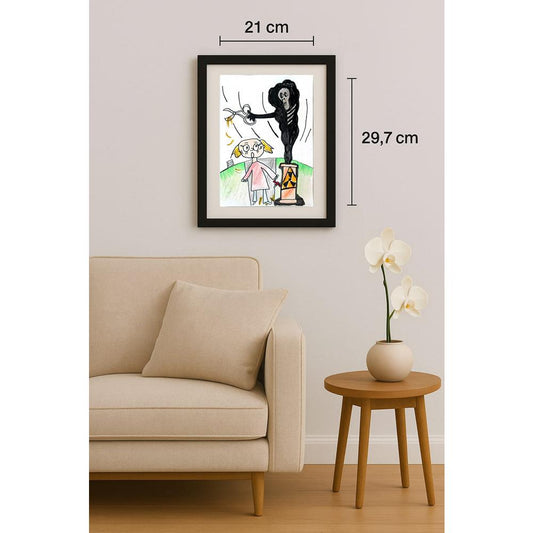 Zudov Danil 29x21cm Orijinal Karikatür BOD02705