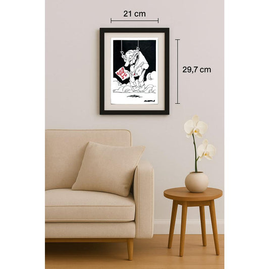Costa Pereira 29x21cm Orijinal Karikatür BOD02962