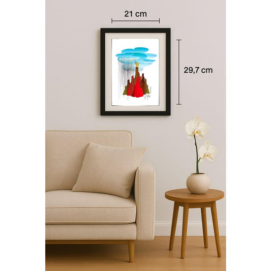 Nuovo Indirizzo 29x21cm Orijinal Karikatür BOD02980