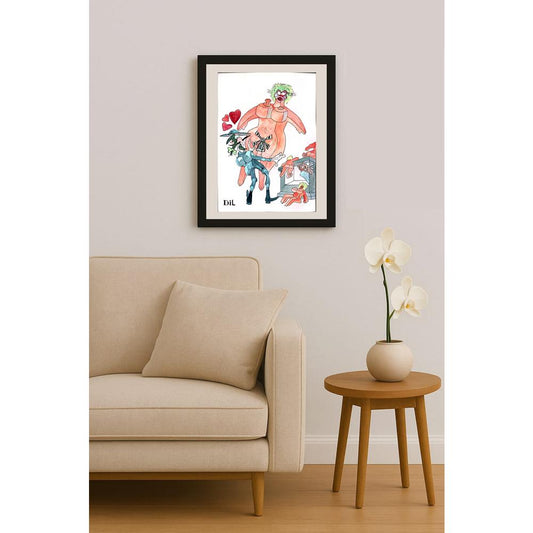 Dilyan Dochev 29x21cm Orijinal Karikatür BOD03271