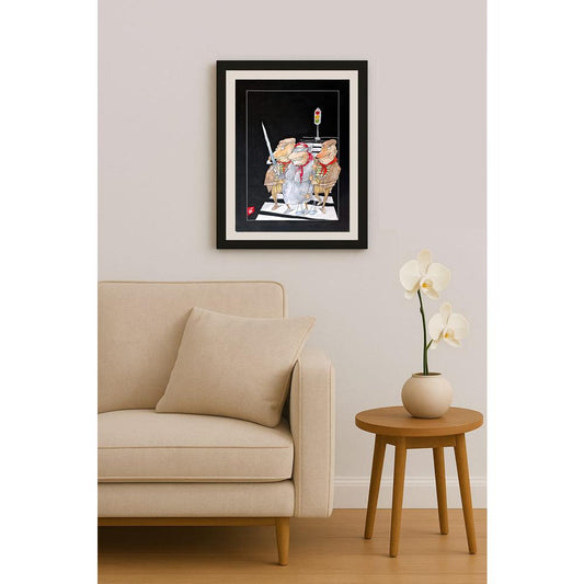 Ion Barbu 35x25cm Orijinal Karikatür BOD03593