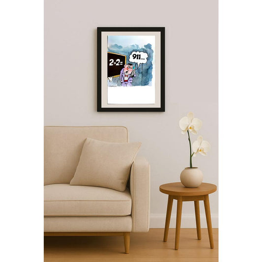 Olexander Dubovskyi 29x21cm Orijinal Karikatür BOD04021