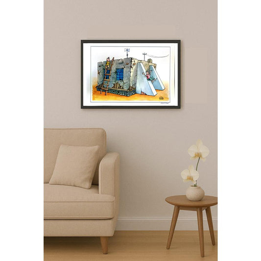 Eshonkulov Maxmudjon 29x21cm Orijinal Karikatür BOD05272