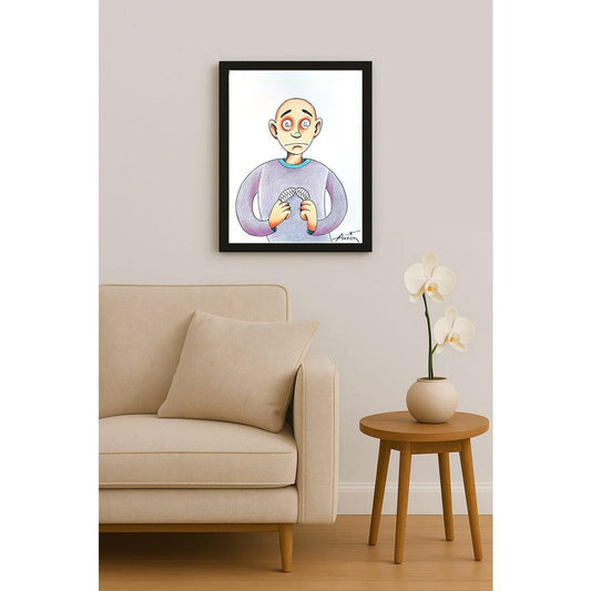 Aaron 29x21cm Orijinal Karikatür BOD05524