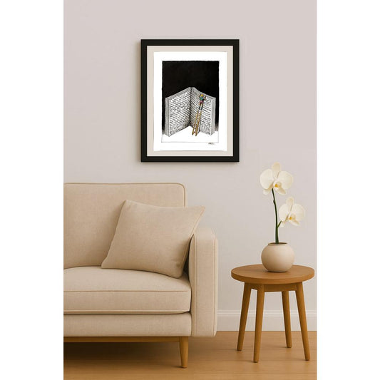 Milos Panig Pango 43x30cm Orijinal Karikatür BOD06079