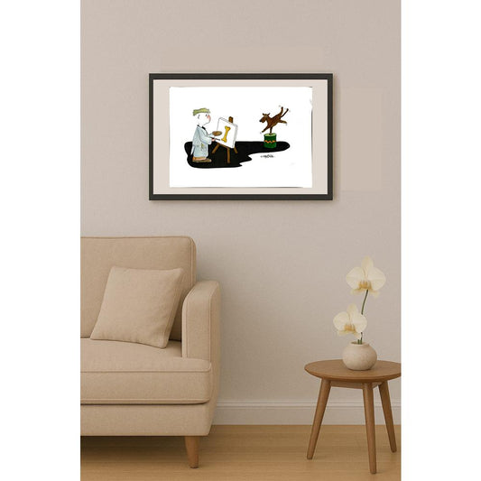 Pierpaola Perazzolli 29x21cm Orijinal Karikatür BOD06241
