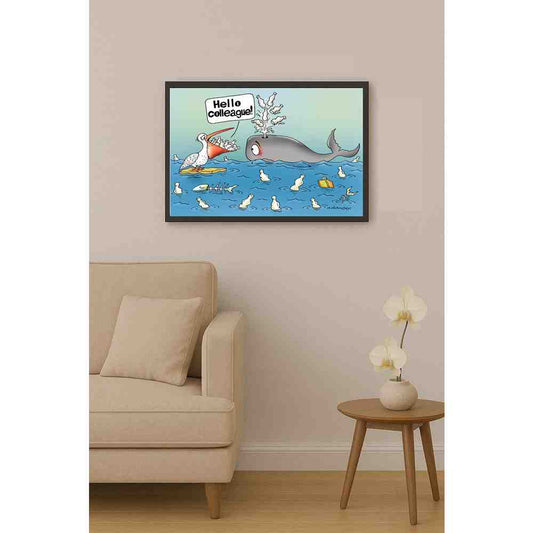 Olexander Dubovskyi Mermaid Kişiye Özel Sertifikalı Sınırlı Fine Art Karikatür Baskı CAD00017