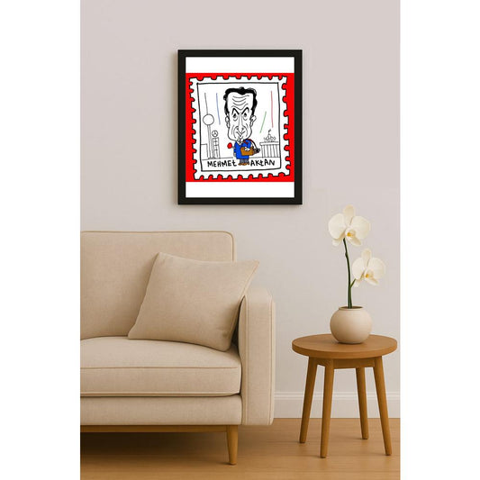 Hayati Boyacıoğlu Kişiye Özel Sertifikalı Sınırlı Fine Art Karikatür Baskı CAD00093
