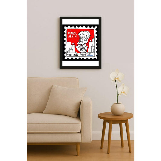 Hayati Boyacıoğlu Kişiye Özel Sertifikalı Sınırlı Fine Art Karikatür Baskı CAD00097