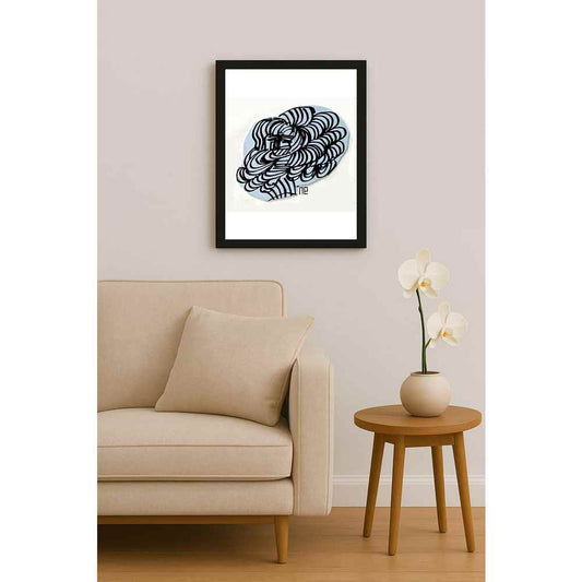 Nezih Danyal Tipler Kişiye Özel Sertifikalı Sınırlı Fine Art Karikatür Baskı NTP00227