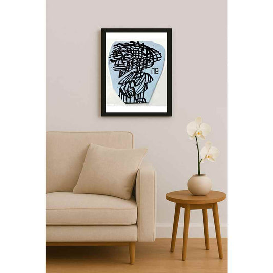 Nezih Danyal Tipler Kişiye Özel Sertifikalı Sınırlı Fine Art Karikatür Baskı NTP00229