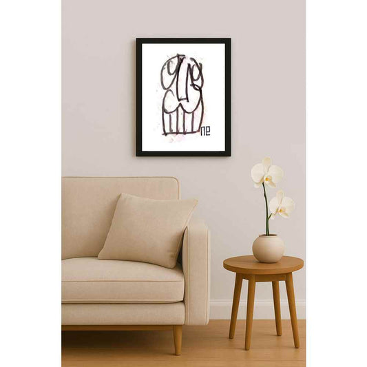 Nezih Danyal Tipler Kişiye Özel Sertifikalı Sınırlı Fine Art Karikatür Baskı NTP00294