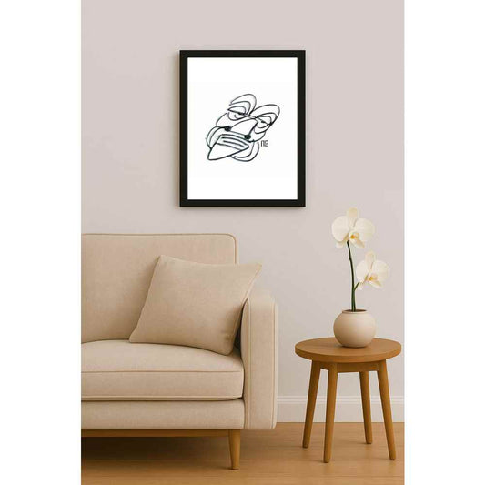 Nezih Danyal Tipler Kişiye Özel Sertifikalı Sınırlı Fine Art Karikatür Baskı NTP00388