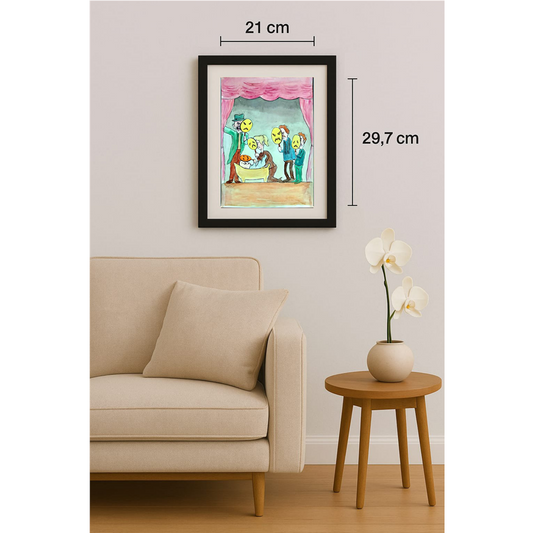 Mehrdad Samadi Zakaria 29x21cm Original Cartoon BOD00001