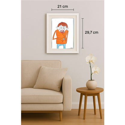 Mehrdad Samadi Zakaria 29x21cm Original Cartoon BOD00001