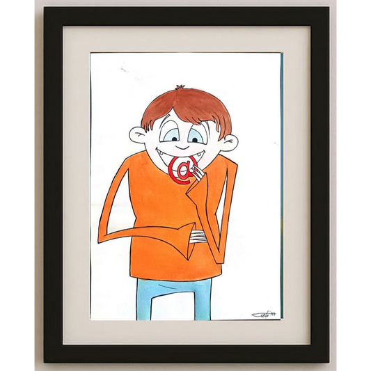 Mehrdad Samadi Zakaria 29x21cm Original Cartoon BOD00001