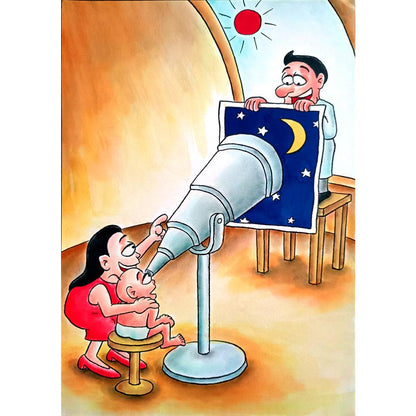 Mehrdad Samadi Zakaria 29x21cm Original Cartoon BOD00001