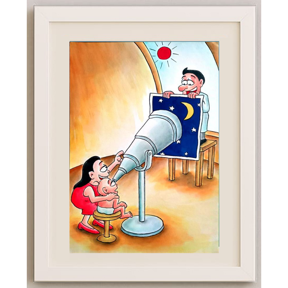 Mehrdad Samadi Zakaria 29x21cm Original Cartoon BOD00001