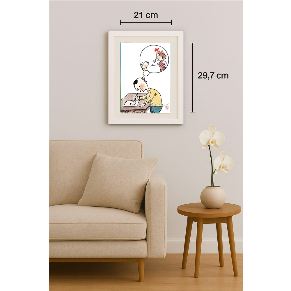 Mehrdad Samadi Zakaria 29x21cm Original Cartoon BOD00001