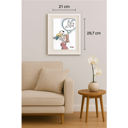 Mehrdad Samadi Zakaria 29x21cm Original Cartoon BOD00001