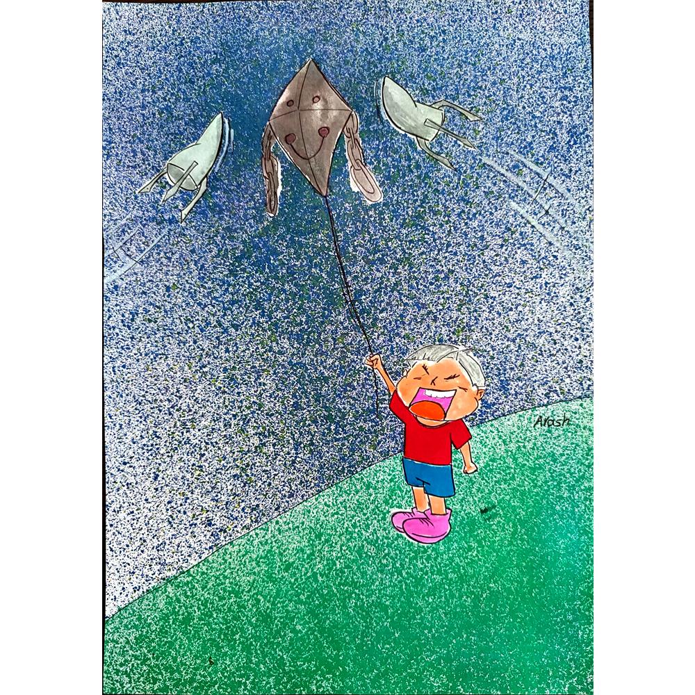 Mehrdad Samadi Zakaria 29x21cm Original Cartoon BOD00001