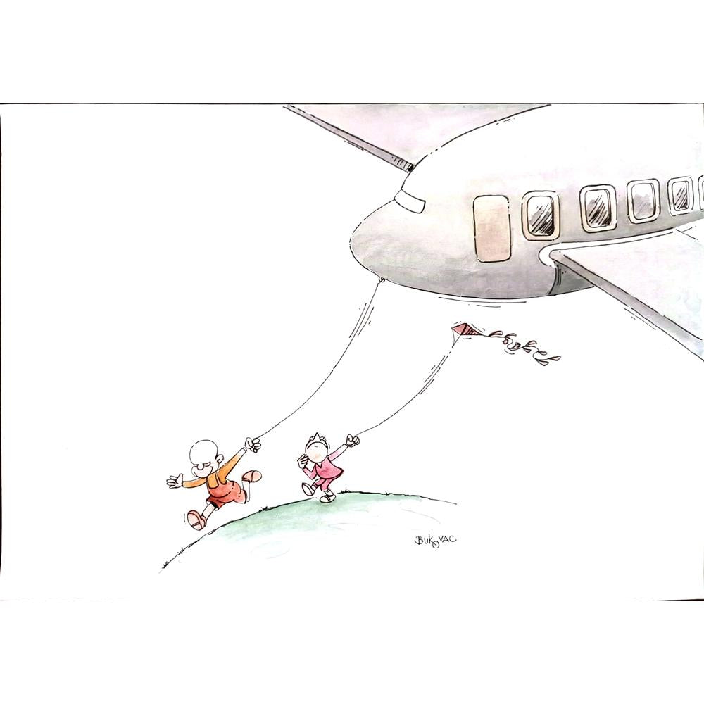 Mehrdad Samadi Zakaria 29x21cm Original Cartoon BOD00001