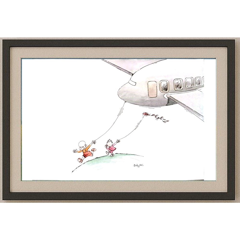 Mehrdad Samadi Zakaria 29x21cm Original Cartoon BOD00001