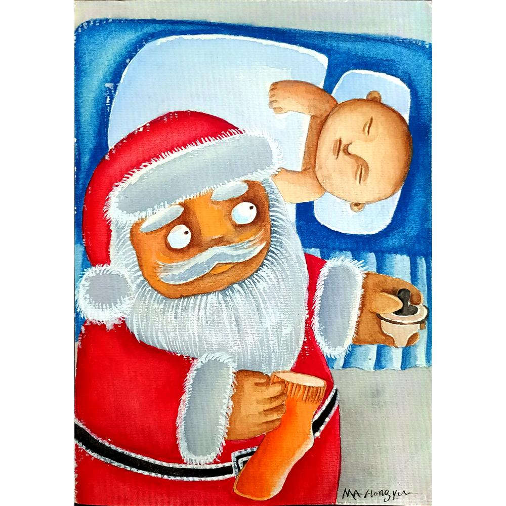 Mehrdad Samadi Zakaria 29x21cm Original Cartoon BOD00001