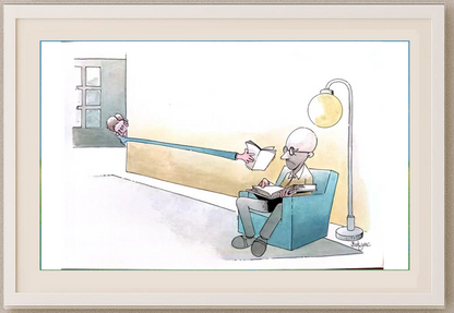 Mehrdad Samadi Zakaria 29x21cm Original Cartoon BOD00001