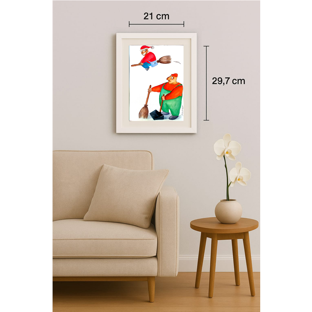 Mehrdad Samadi Zakaria 29x21cm Original Cartoon BOD00001